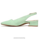 pisos | lesley vestido plano 60D4P0590 Naturalizer mujer ante verde menta - Imagen 3