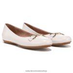 pisos | maxwell poco plano 60D4P053 Naturalizer mujer cuero perlado satinado