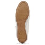 pisos | merceditas maxwell planas 60D4P049 Naturalizer mujer cuero plateado - Imagen 7