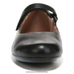pisos | merceditas maxwell planas 60D4P051 Naturalizer mujer cuero negro - Imagen 5