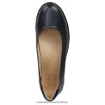 pisos | plana flexible 60D4P0570 Naturalizer mujer cuero azul marino - Imagen 4