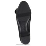 pisos | polly plano 60D4P0530 Naturalizer mujer cuero negro - Imagen 7