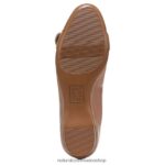 pisos | polly plano 60D4P0531 Naturalizer mujer cuero topo - Imagen 7