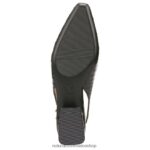 pisos | zapatos planos lindsey con tira trasera 60D4P057 Naturalizer mujer cuero negro - Imagen 7