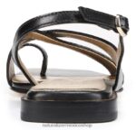 sandalias | 27 editar sandalia nikki 60D4P0238 Naturalizer mujer cuero negro - Imagen 6
