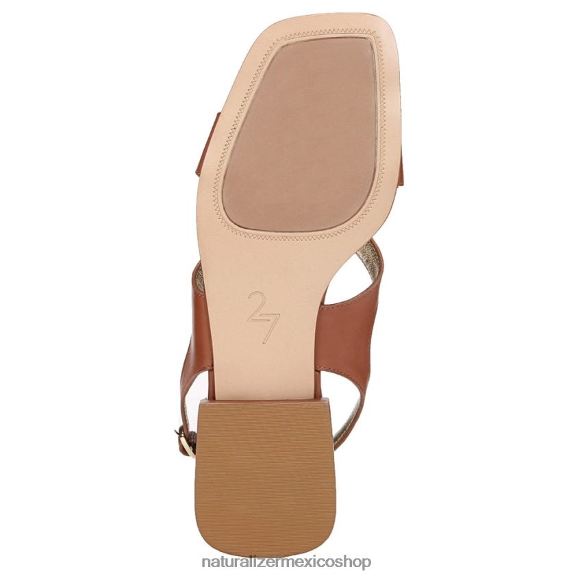 sandalias | 27 editar sandalia nikki 60D4P0239 Naturalizer mujer cuero marrón té inglés - Imagen 7