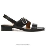 sandalias | sandalia 60D4P0244 Naturalizer mujer cuero negro - Imagen 2