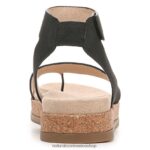 sandalias | sandalia alma divina 60D4P0521 Naturalizer mujer nubuck sintético negro - Imagen 6