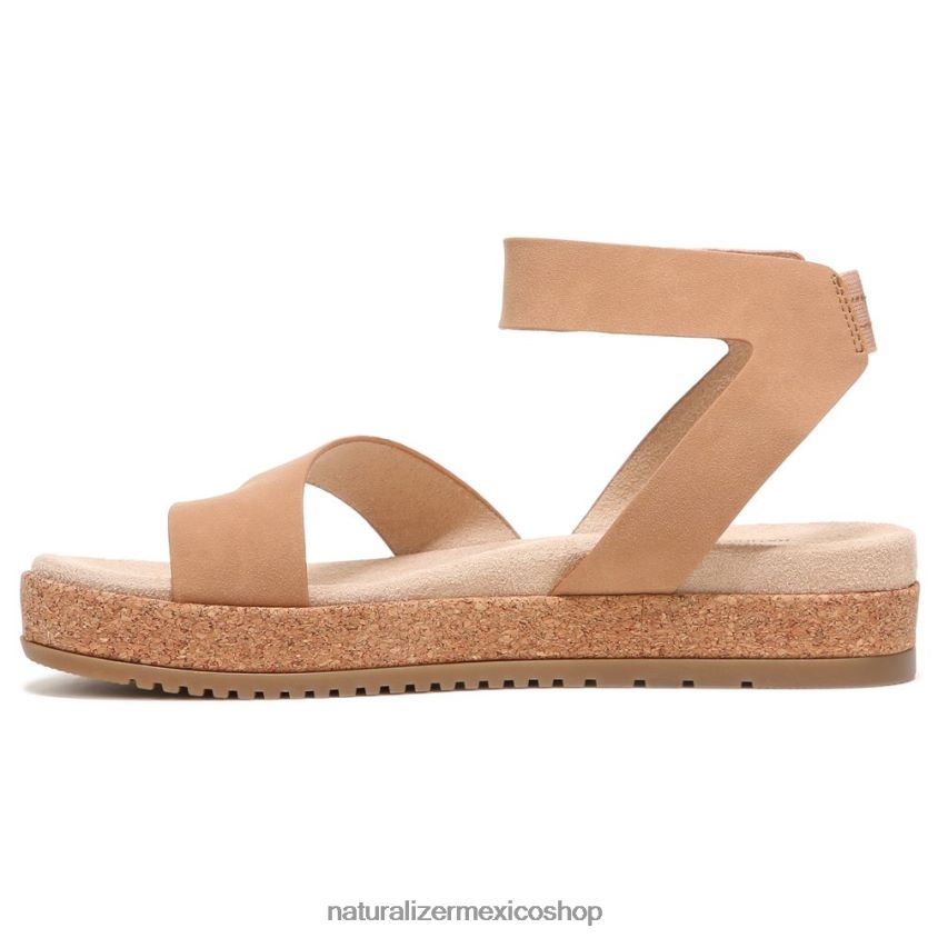 sandalias | sandalia alma divina 60D4P0522 Naturalizer mujer nubuck sintético de masa para galletas - Imagen 3