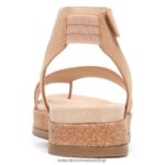 sandalias | sandalia alma divina 60D4P0522 Naturalizer mujer nubuck sintético de masa para galletas - Imagen 6