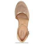 sandalias | sandalia alpargata bianca 60D4P0519 Naturalizer mujer bianca taupe/bronce fbr - Imagen 4
