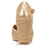 sandalias | sandalia alpargata bianca 60D4P0519 Naturalizer mujer bianca taupe/bronce fbr - Imagen 6