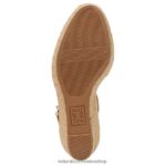 sandalias | sandalia alpargata bianca 60D4P0519 Naturalizer mujer bianca taupe/bronce fbr - Imagen 7