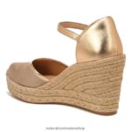sandalias | sandalia alpargata bianca 60D4P0519 Naturalizer mujer bianca taupe/bronce fbr - Imagen 8