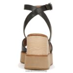 sandalias | sandalia con cuña brynn 60D4P0362 Naturalizer mujer cuero negro - Imagen 6