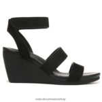 sandalias | sandalia con cuña gen n ignite 60D4P0149 Naturalizer mujer sintético negro - Imagen 2