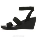 sandalias | sandalia con cuña gen n ignite 60D4P0149 Naturalizer mujer sintético negro - Imagen 3