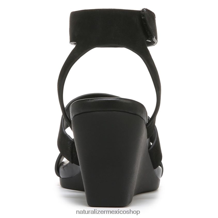 sandalias | sandalia con cuña gen n ignite 60D4P0149 Naturalizer mujer sintético negro - Imagen 6