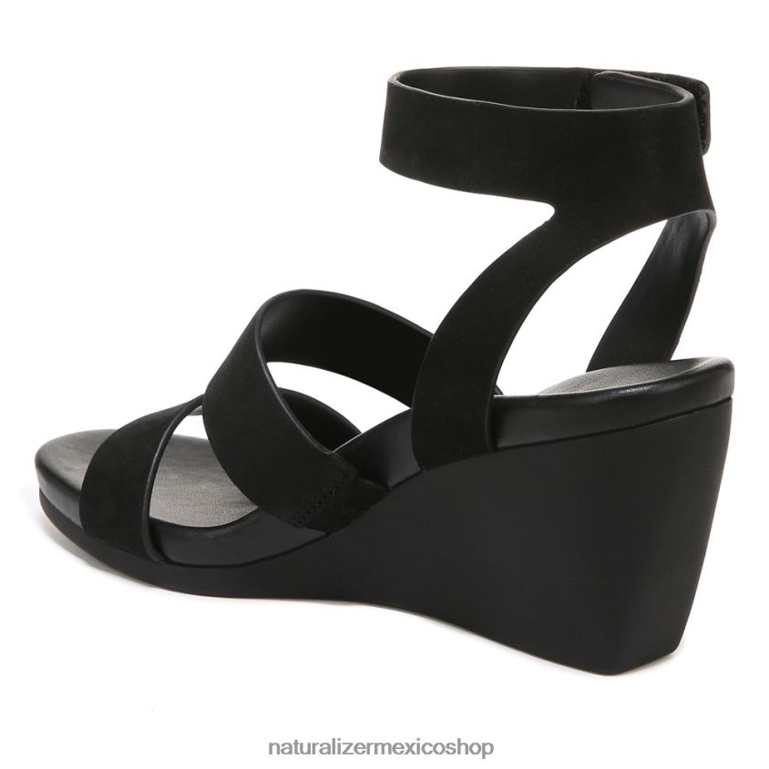 sandalias | sandalia con cuña gen n ignite 60D4P0149 Naturalizer mujer sintético negro - Imagen 8