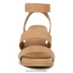 sandalias | sandalia con cuña gen n ignite 60D4P0150 Naturalizer mujer nobuk de masa para galletas - Imagen 5
