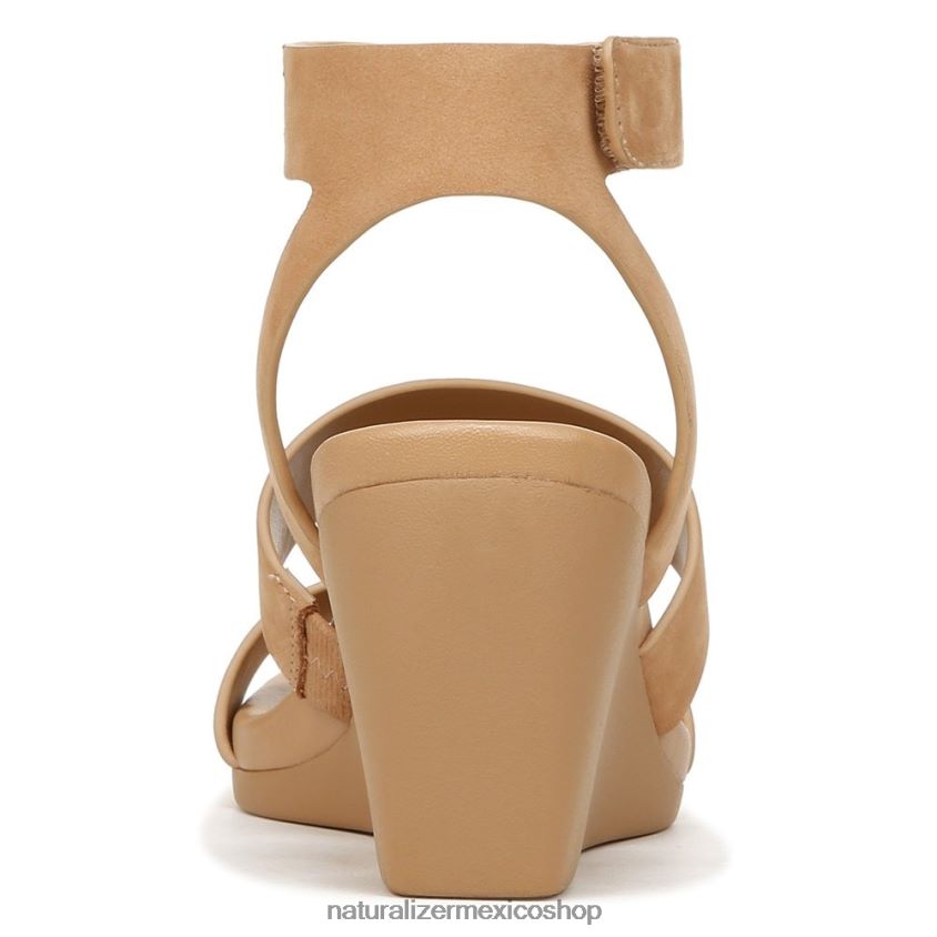 sandalias | sandalia con cuña gen n ignite 60D4P0150 Naturalizer mujer nobuk de masa para galletas - Imagen 6