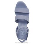 sandalias | sandalia con cuña gen n ignite 60D4P0151 Naturalizer mujer nubuck azul acero - Imagen 4