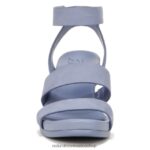 sandalias | sandalia con cuña gen n ignite 60D4P0151 Naturalizer mujer nubuck azul acero - Imagen 5