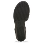 sandalias | sandalia con cuña riviera 60D4P0155 Naturalizer mujer cuero negro - Imagen 7