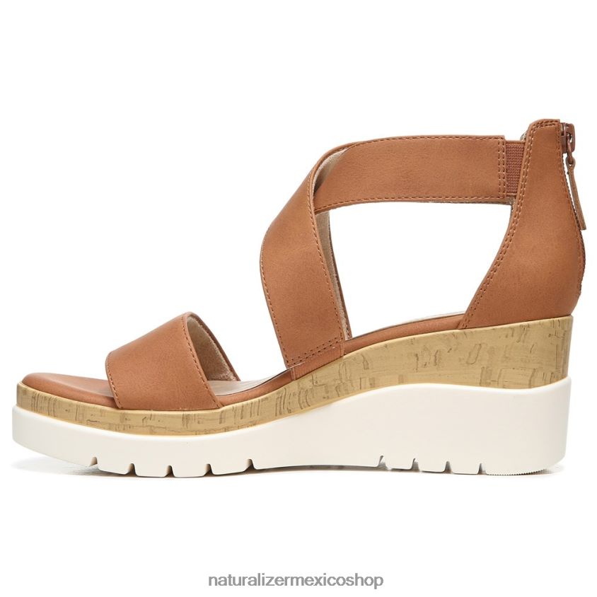 sandalias | sandalia con cuña soul goodtimes 60D4P0574 Naturalizer mujer caramelo sintético - Imagen 3