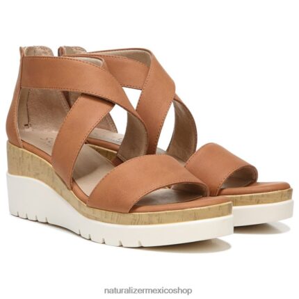 sandalias | sandalia con cuña soul goodtimes 60D4P0574 Naturalizer mujer caramelo sintético