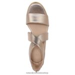 sandalias | sandalia con cuña soul goodtimes 60D4P0575 Naturalizer mujer cálido plateado sintético - Imagen 4