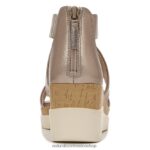 sandalias | sandalia con cuña soul goodtimes 60D4P0575 Naturalizer mujer cálido plateado sintético - Imagen 6