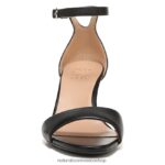 sandalias | sandalia cuña vera 60D4P0121 Naturalizer mujer cuero negro - Imagen 5