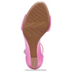 sandalias | sandalia cuña vera 60D4P0125 Naturalizer mujer cuero rosa caramelo - Imagen 7