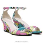 sandalias | sandalia cuña vera 60D4P0127 Naturalizer mujer tela rosa
