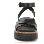 sandalias | sandalia darry 60D4P032 Naturalizer mujer cuero negro - Imagen 5
