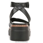 sandalias | sandalia darry 60D4P032 Naturalizer mujer cuero negro - Imagen 6