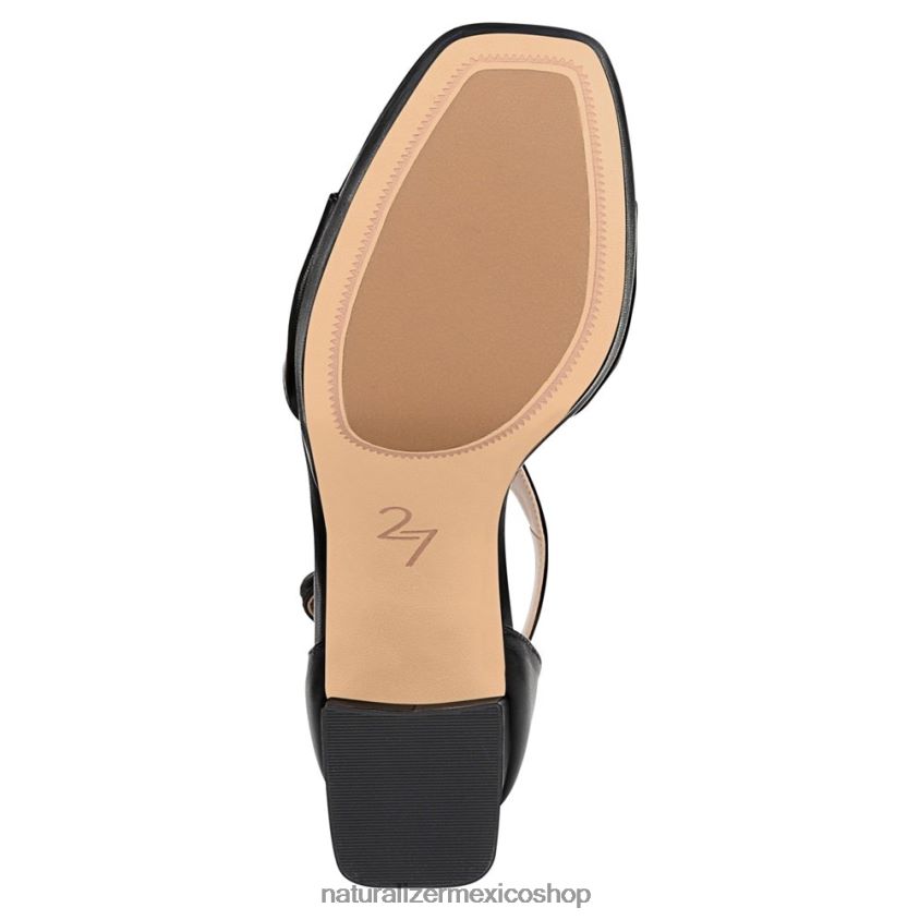 sandalias | sandalia de vestir 27 edit jae 60D4P0676 Naturalizer mujer cuero negro - Imagen 7