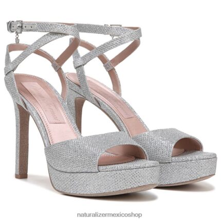 sandalias | sandalia de vestir ai 60D4P0296 Naturalizer mujer tela plateada