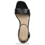 sandalias | sandalia de vestir alegría 60D4P065 Naturalizer mujer cuero negro - Imagen 4