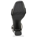 sandalias | sandalia de vestir alegría 60D4P065 Naturalizer mujer cuero negro - Imagen 7