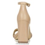 sandalias | sandalia de vestir alegría 60D4P068 Naturalizer mujer crema brulée de cuero - Imagen 6