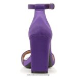 sandalias | sandalia de vestir alegría 60D4P070 Naturalizer mujer tela morada - Imagen 6