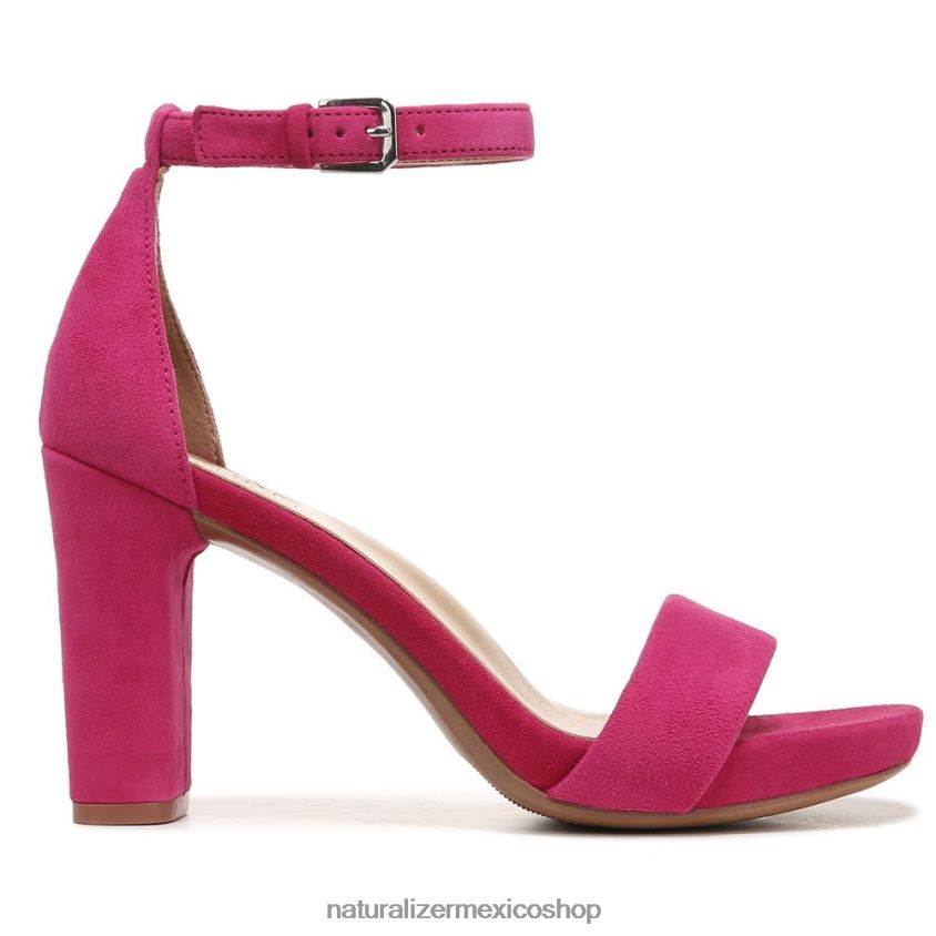 sandalias | sandalia de vestir alegría 60D4P071 Naturalizer mujer gamuza de bayas - Imagen 2
