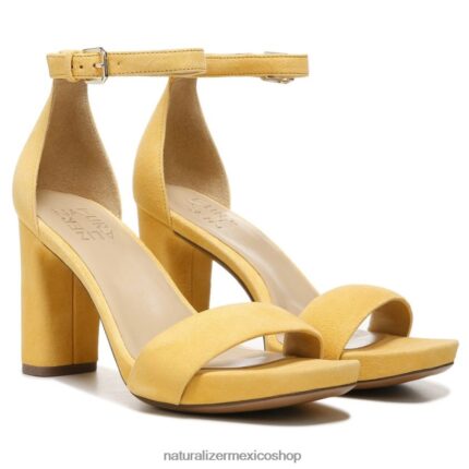 sandalias | sandalia de vestir alegría 60D4P073 Naturalizer mujer gamuza caléndula