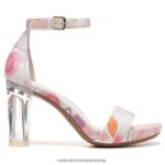 sandalias | sandalia de vestir alegría 60D4P074 Naturalizer mujer tela blanca - Imagen 2