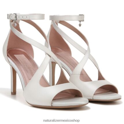 sandalias | sandalia de vestir amor 2 60D4P0322 Naturalizer mujer tela blanca de seda