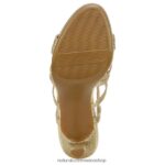 sandalias | sandalia de vestir baylor 60D4P0581 Naturalizer mujer oro brillo sintético - Imagen 7