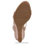 sandalias | sandalia de vestir breona 60D4P0591 Naturalizer mujer charol topo - Imagen 7