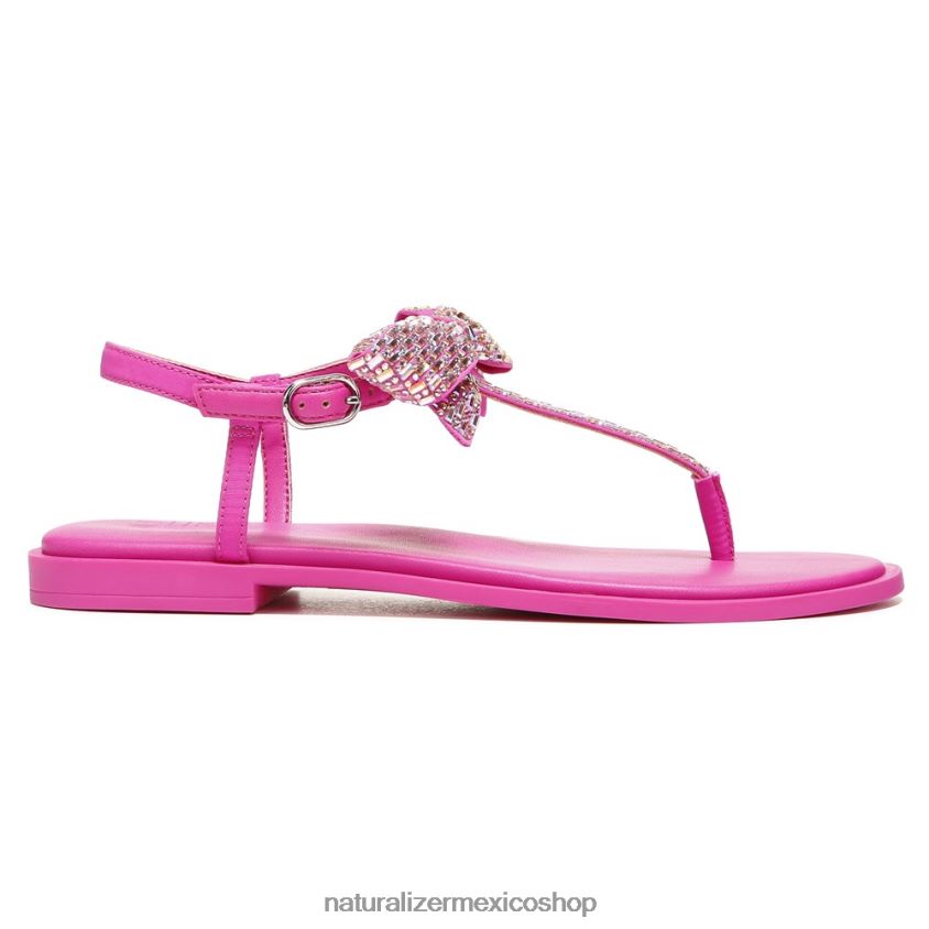 sandalias | sandalia de vestir florita 60D4P0661 Naturalizer mujer tela rosa - Imagen 2